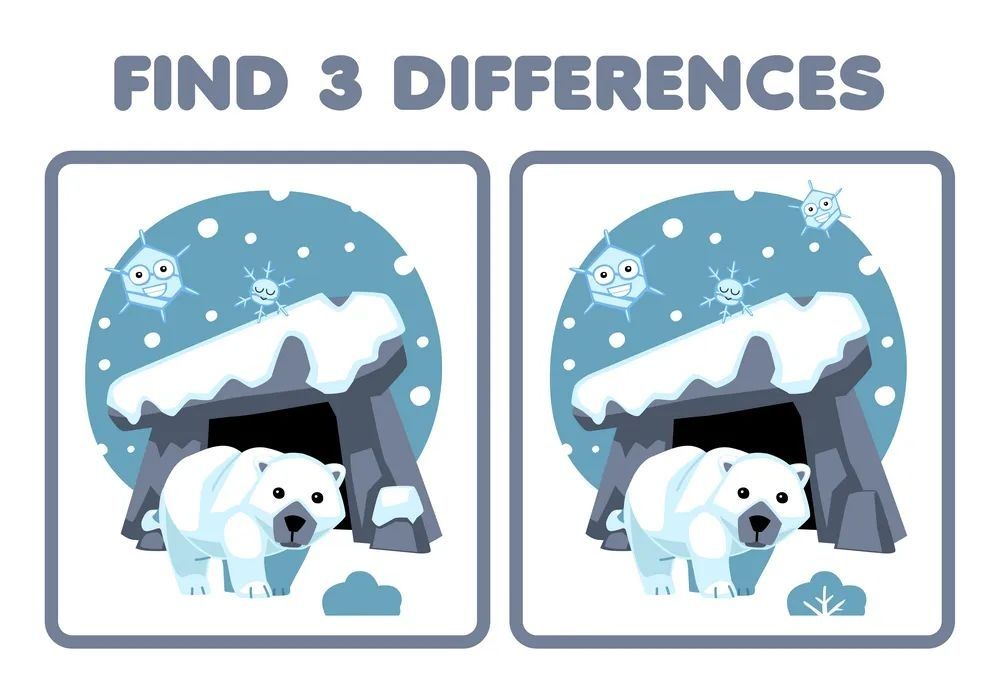 İki Resim Arasındaki 3 Farkı Bul