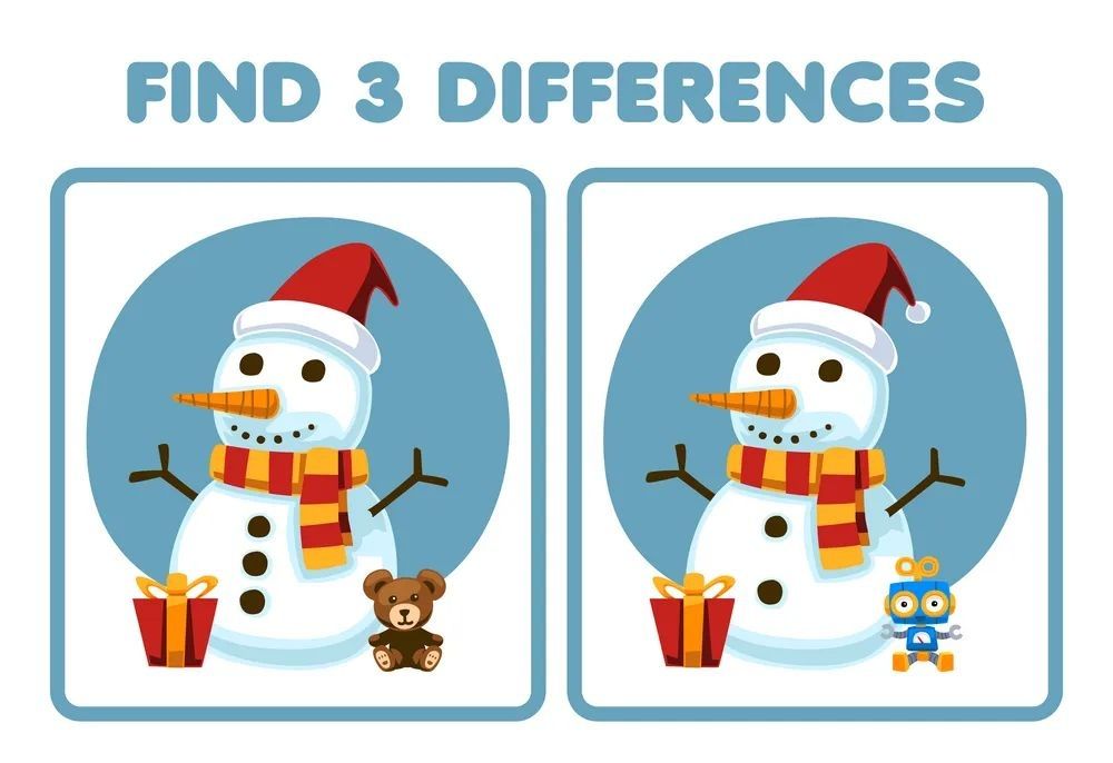 İki Resim Arasındaki 3 Farkı Bul