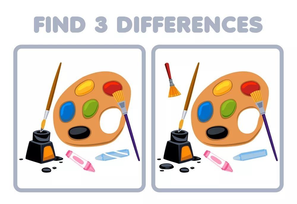 İki Resim Arasındaki 3 Farkı Bul