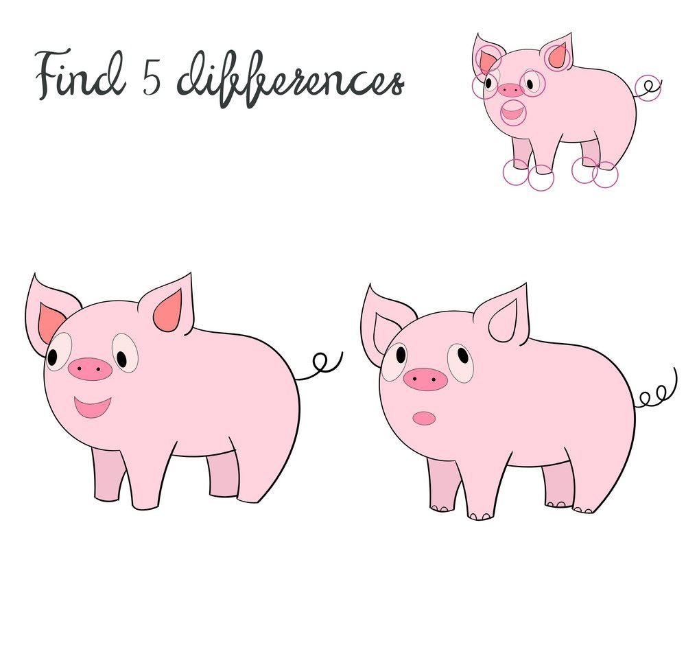 İki Resim Arasındaki 5 Farkı Bul