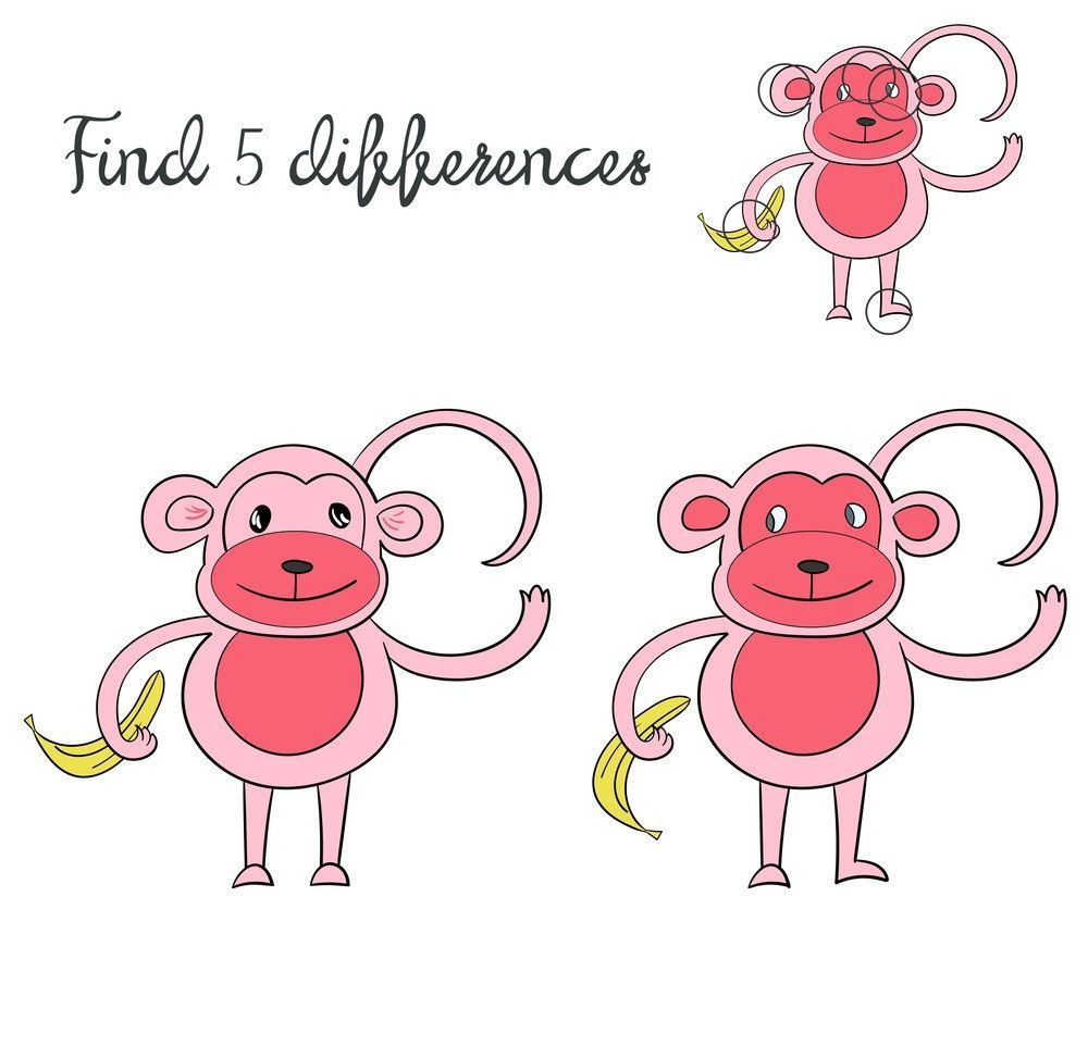 İki Resim Arasındaki 5 Farkı Bul