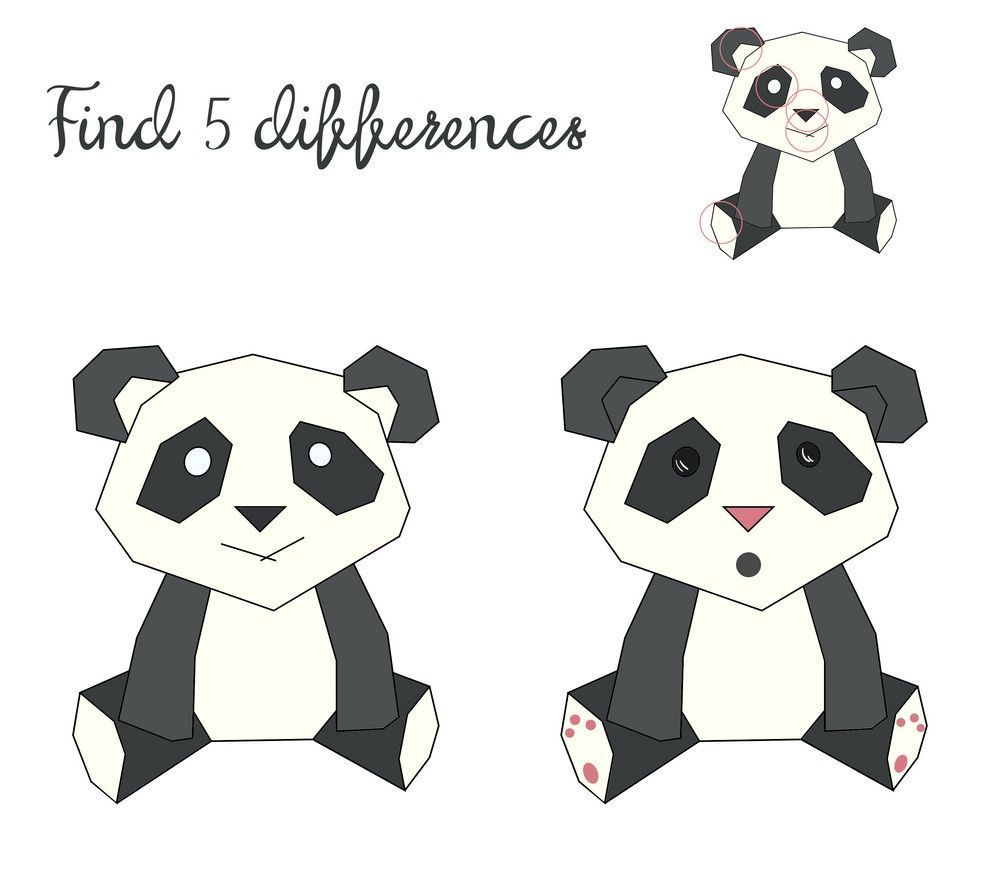 İki Resim Arasındaki 5 Farkı Bul