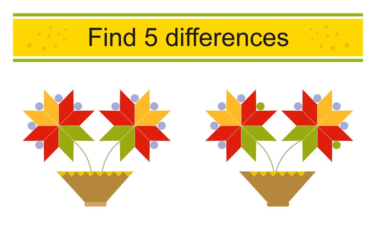 İki Resim Arasındaki 5 Farkı Bul