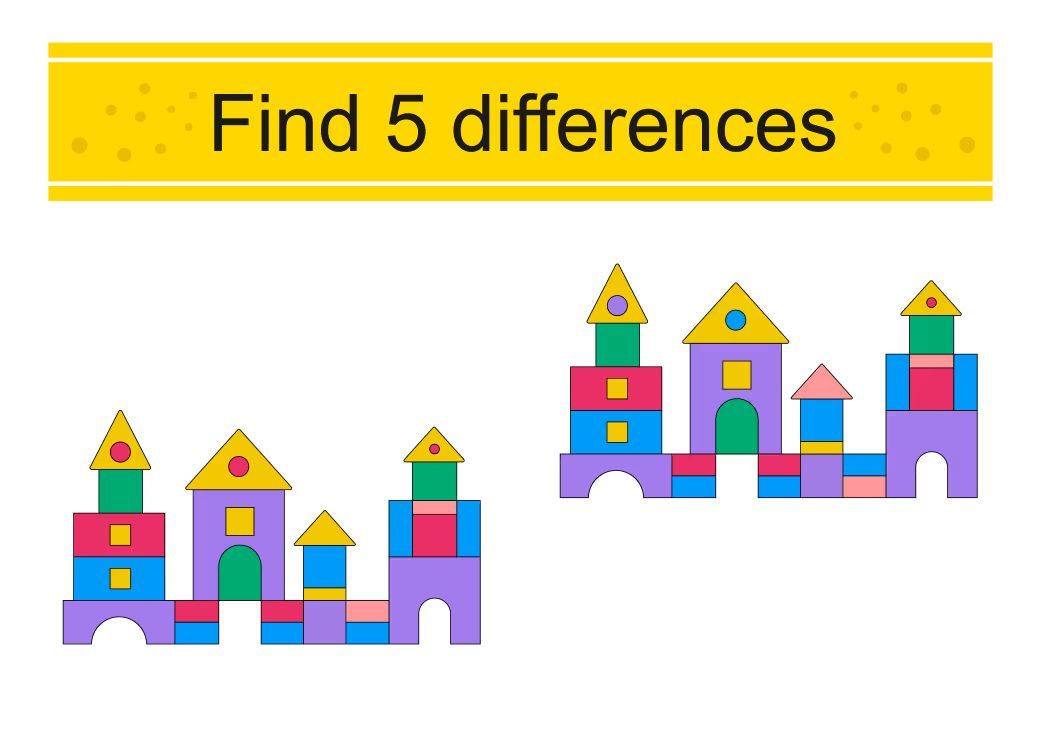 İki Resim Arasındaki 5 Farkı Bul