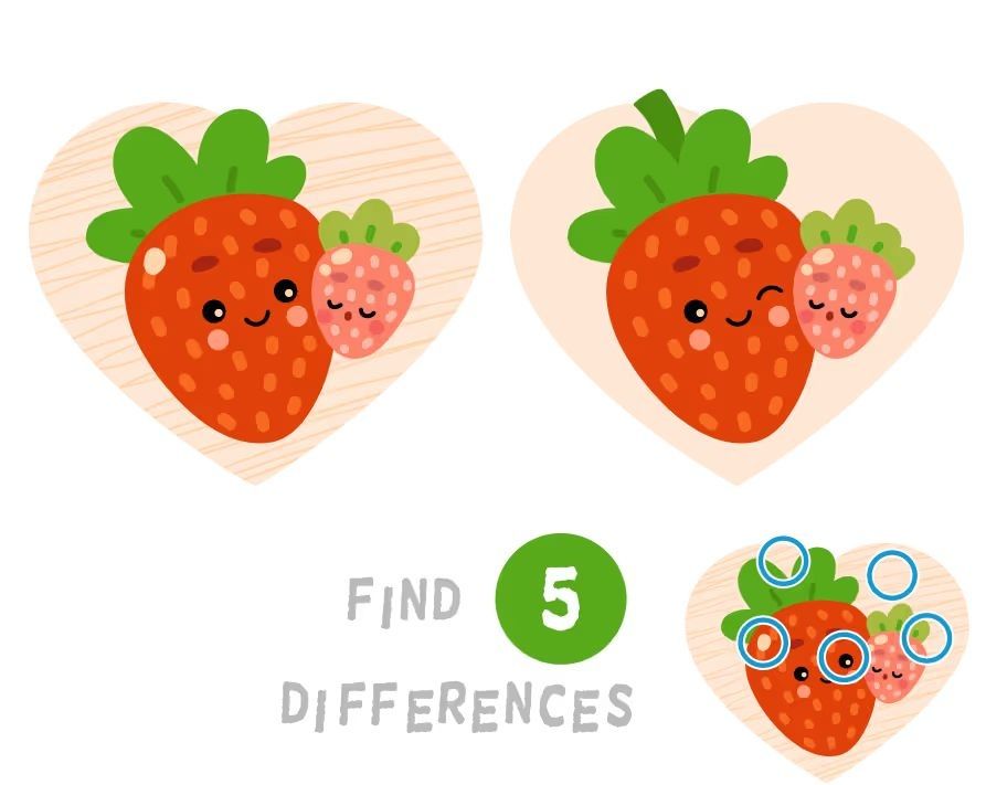 İki Resim Arasındaki 5 Farkı Bul