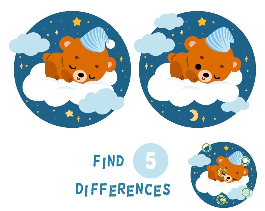 İki Resim Arasındaki 5 Farkı Bul