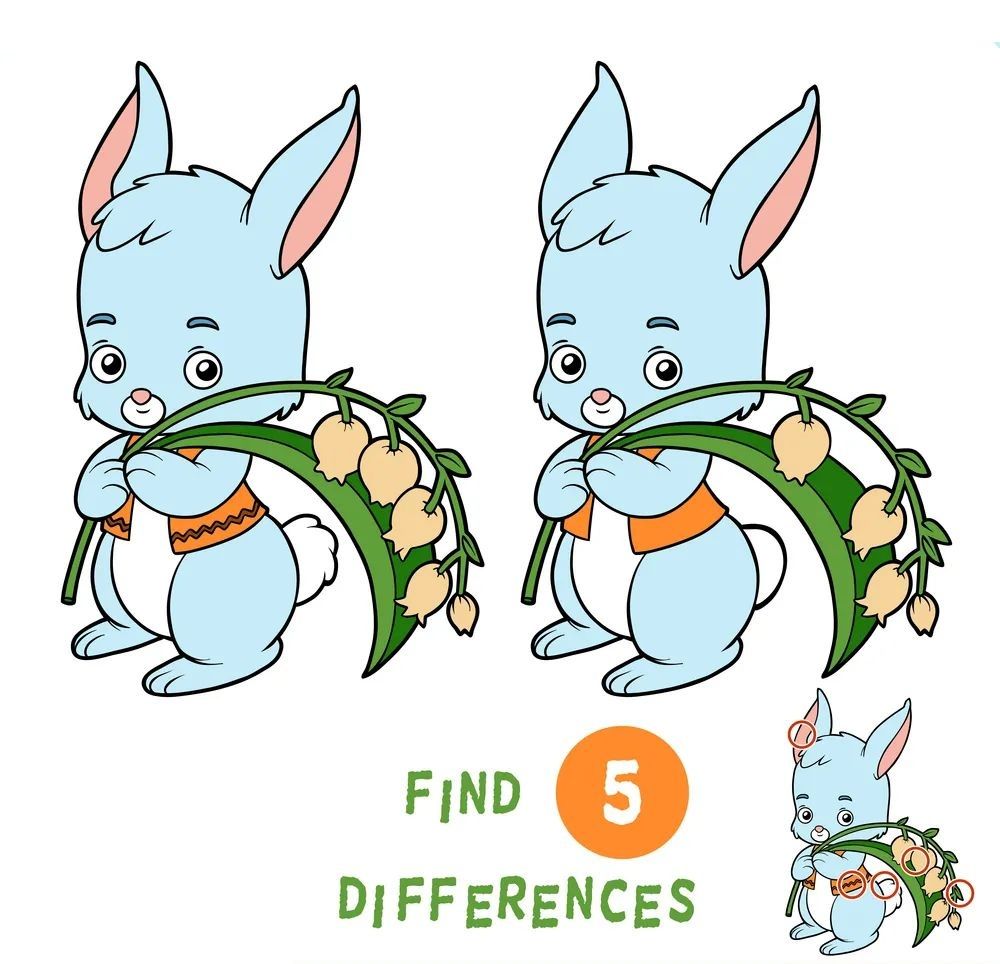 İki Resim Arasındaki 5 Farkı Bul