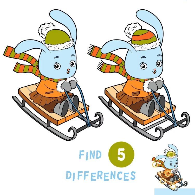 İki Resim Arasındaki 5 Farkı Bul