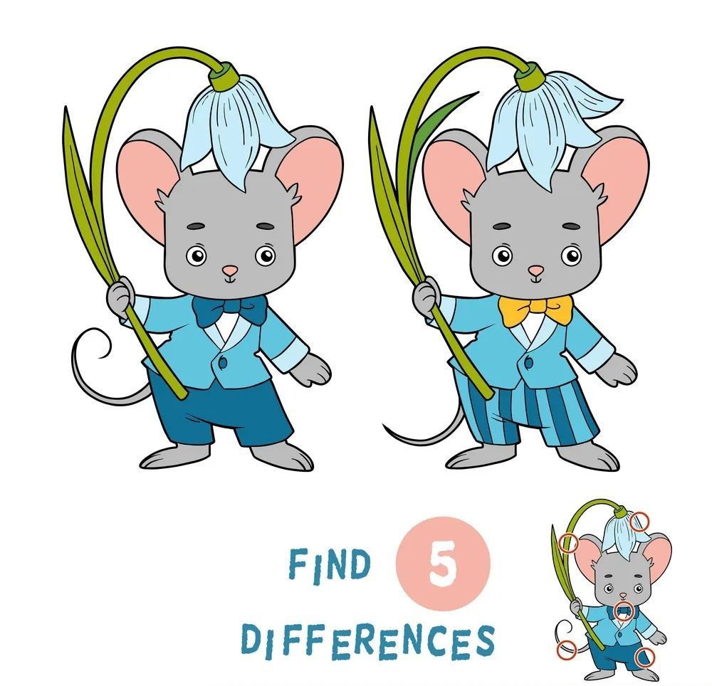 İki Resim Arasındaki 5 Farkı Bul