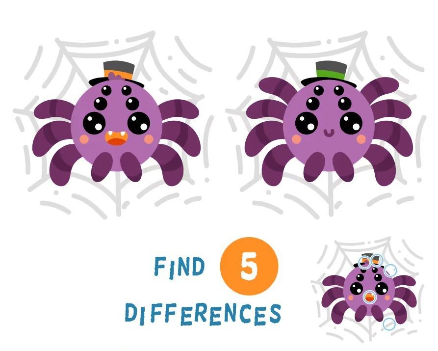 İki Resim Arasındaki 5 Farkı Bul