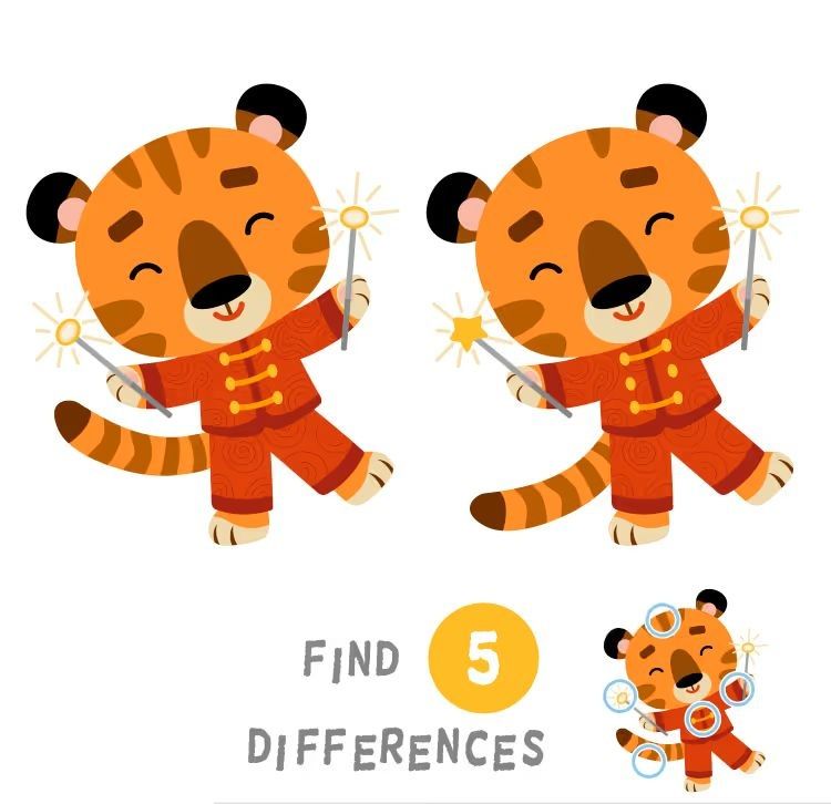 İki Resim Arasındaki 5 Farkı Bul