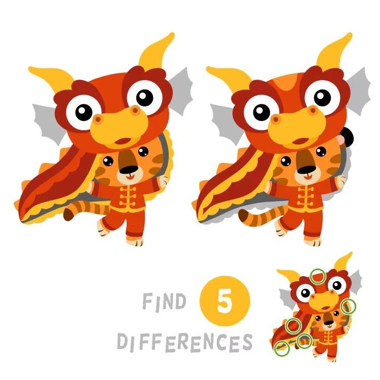 İki Resim Arasındaki 5 Farkı Bul