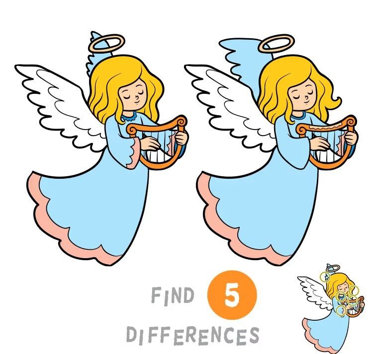 İki Resim Arasındaki 5 Farkı Bul