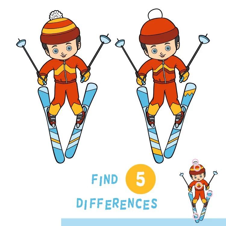 İki Resim Arasındaki 5 Farkı Bul