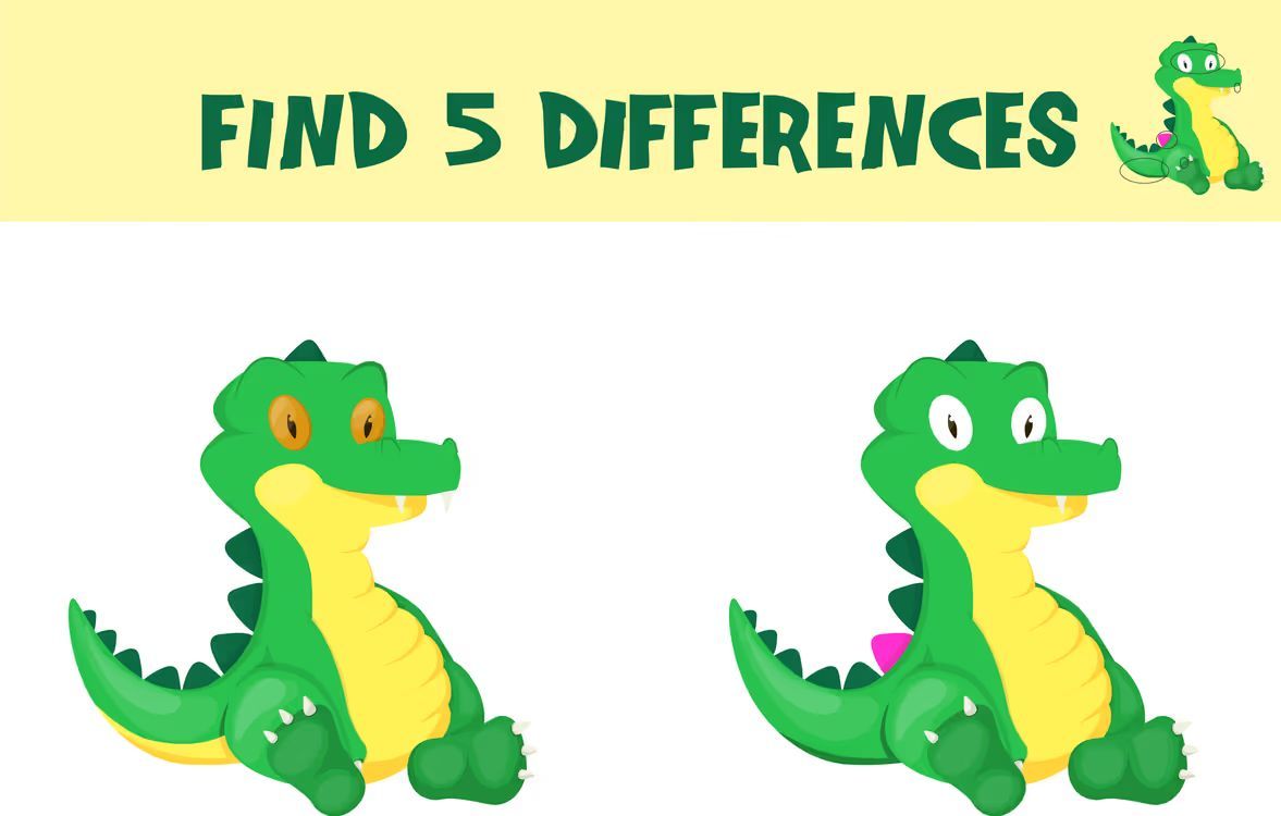 İki Resim Arasındaki 5 Farkı Bul