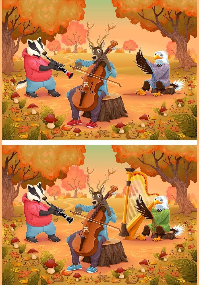 İki Resim Arasındaki 5 Farkı Bul