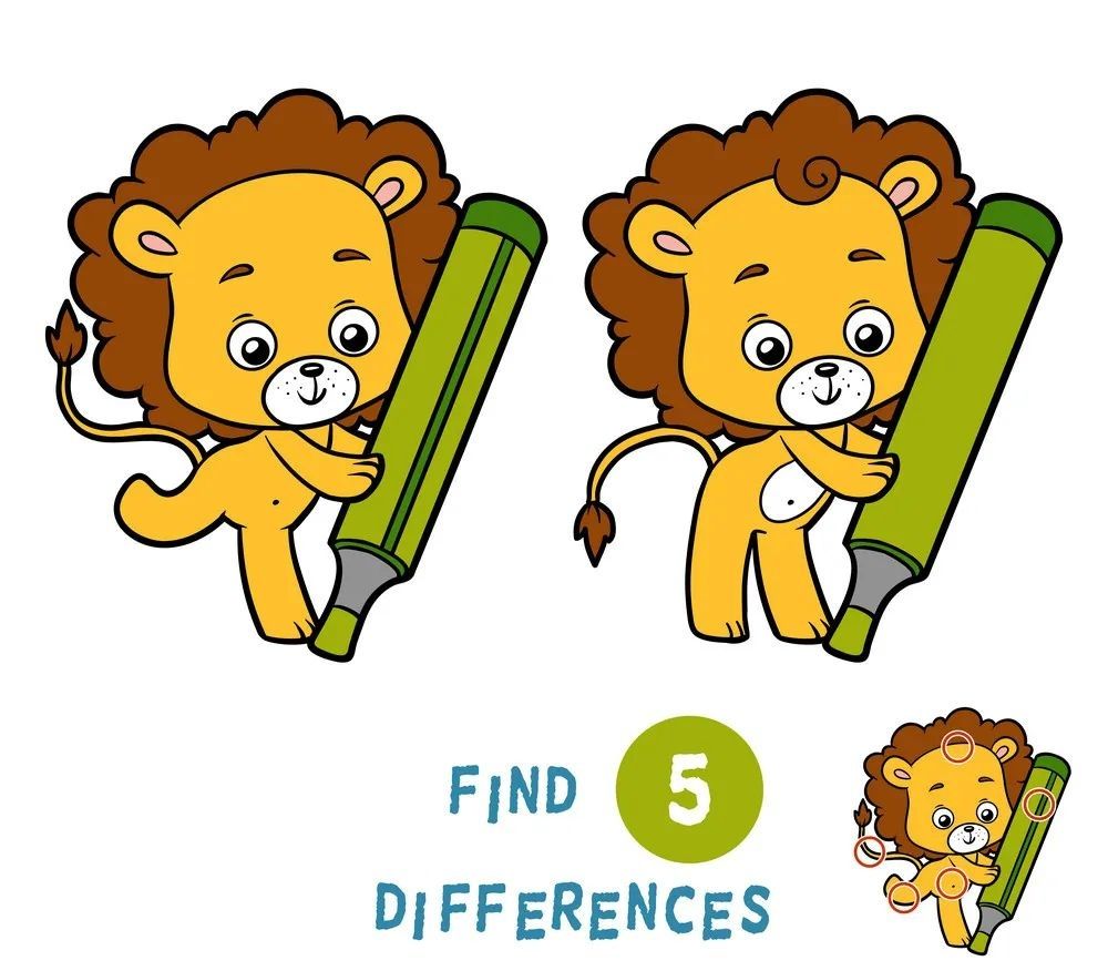 İki Resim Arasındaki 5 Farkı Bul