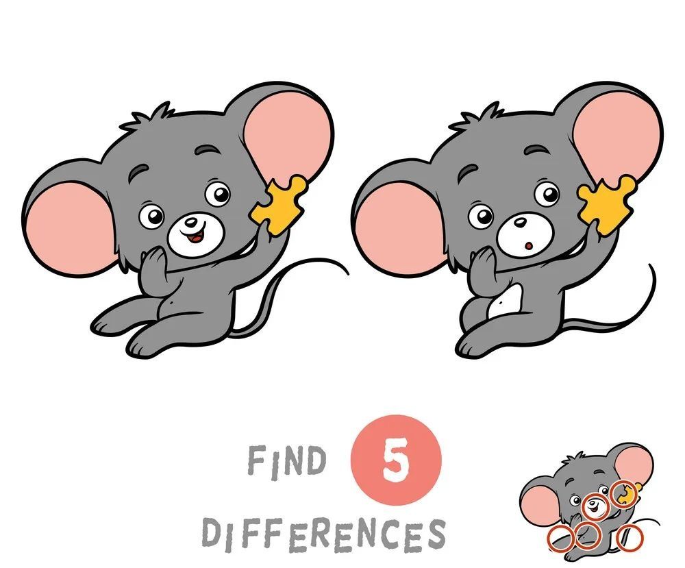 İki Resim Arasındaki 5 Farkı Bul