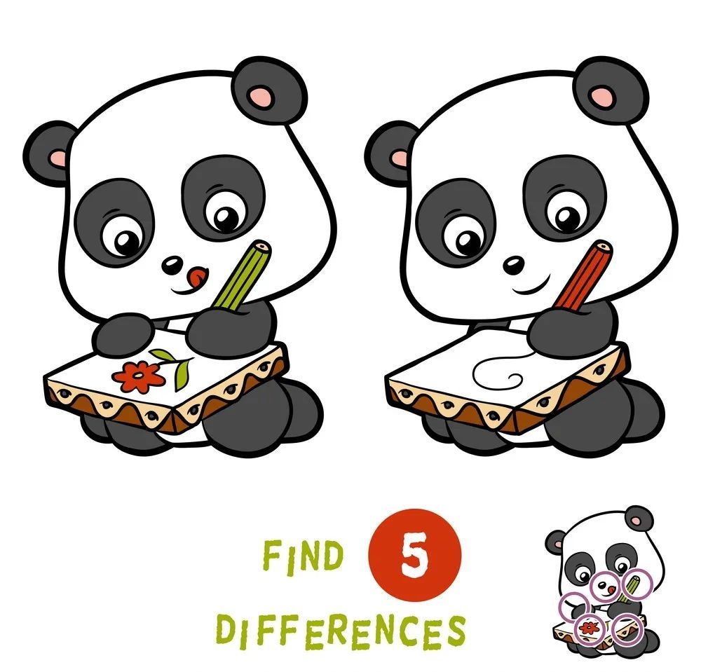 İki Resim Arasındaki 5 Farkı Bul