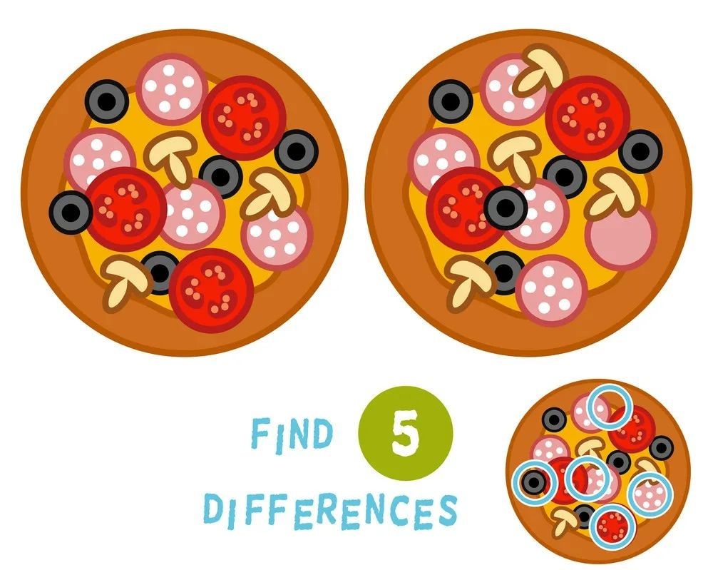 İki Resim Arasındaki 5 Farkı Bul