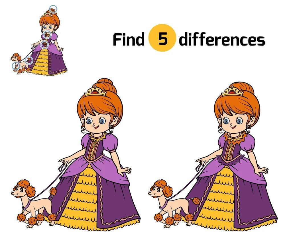 İki Resim Arasındaki 5 Farkı Bul