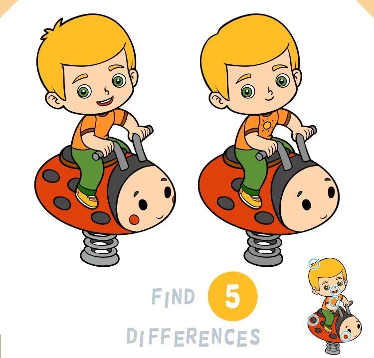 İki Resim Arasındaki 5 Farkı Bul