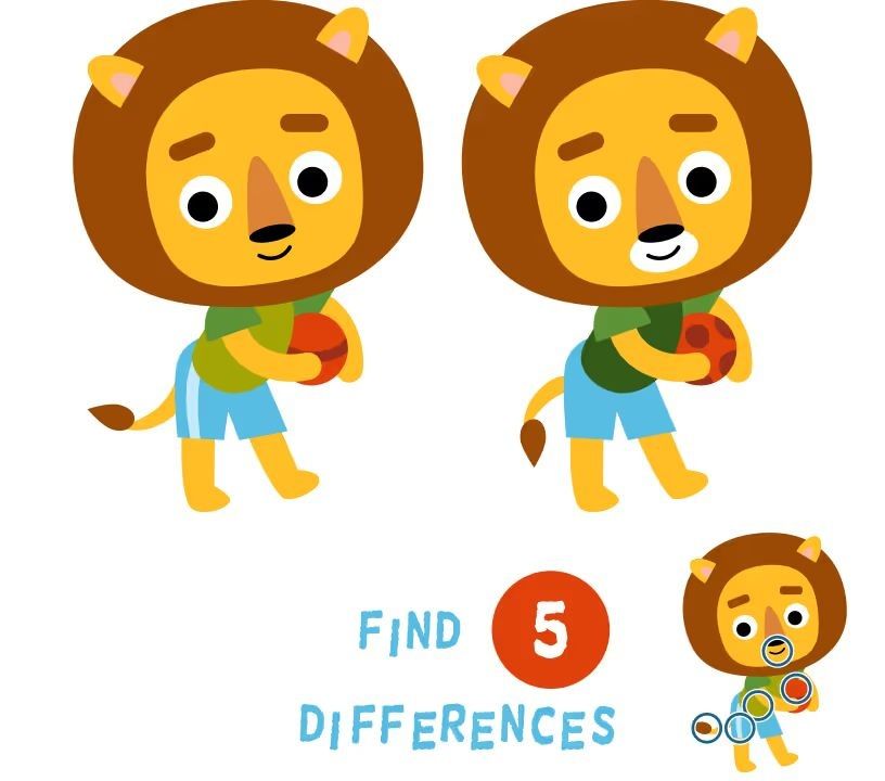 İki Resim Arasındaki 5 Farkı Bul