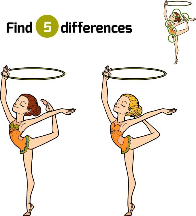 İki Resim Arasındaki 5 Farkı Bul