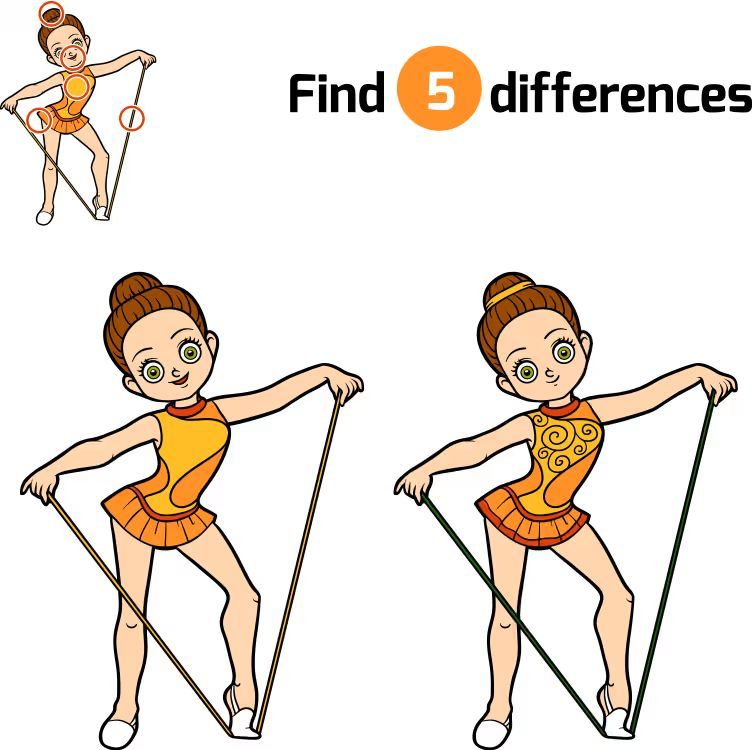 İki Resim Arasındaki 5 Farkı Bul