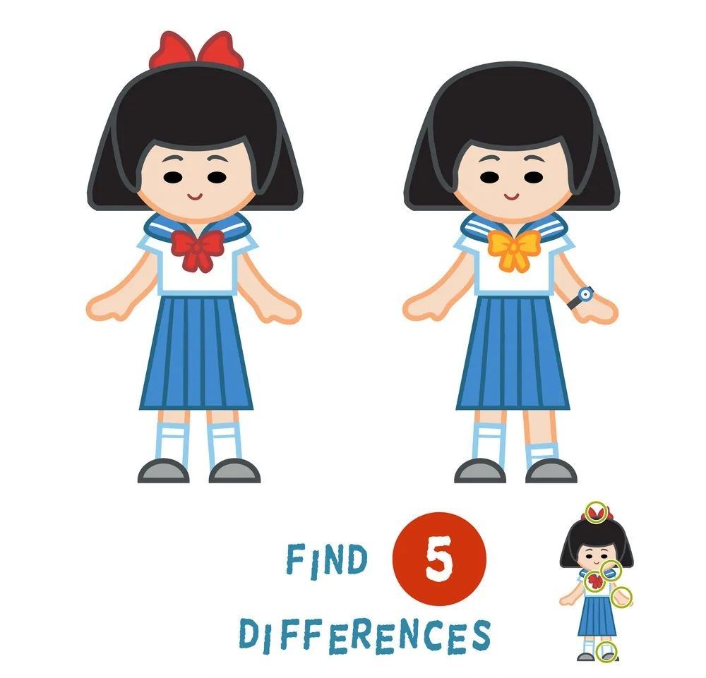 İki Resim Arasındaki 5 Farkı Bul