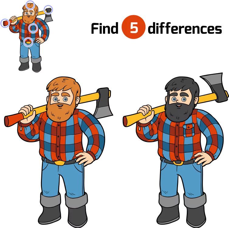 İki Resim Arasındaki 5 Farkı Bul