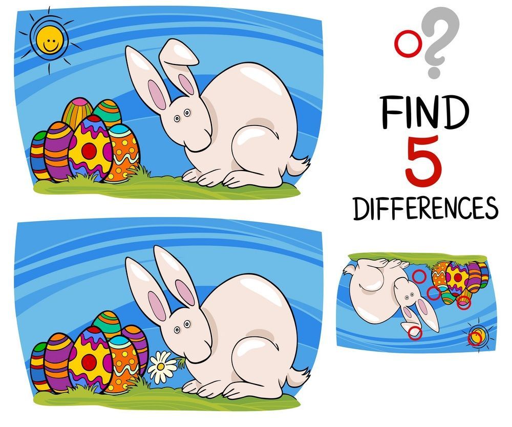 İki Resim Arasındaki 5 Farkı Bul