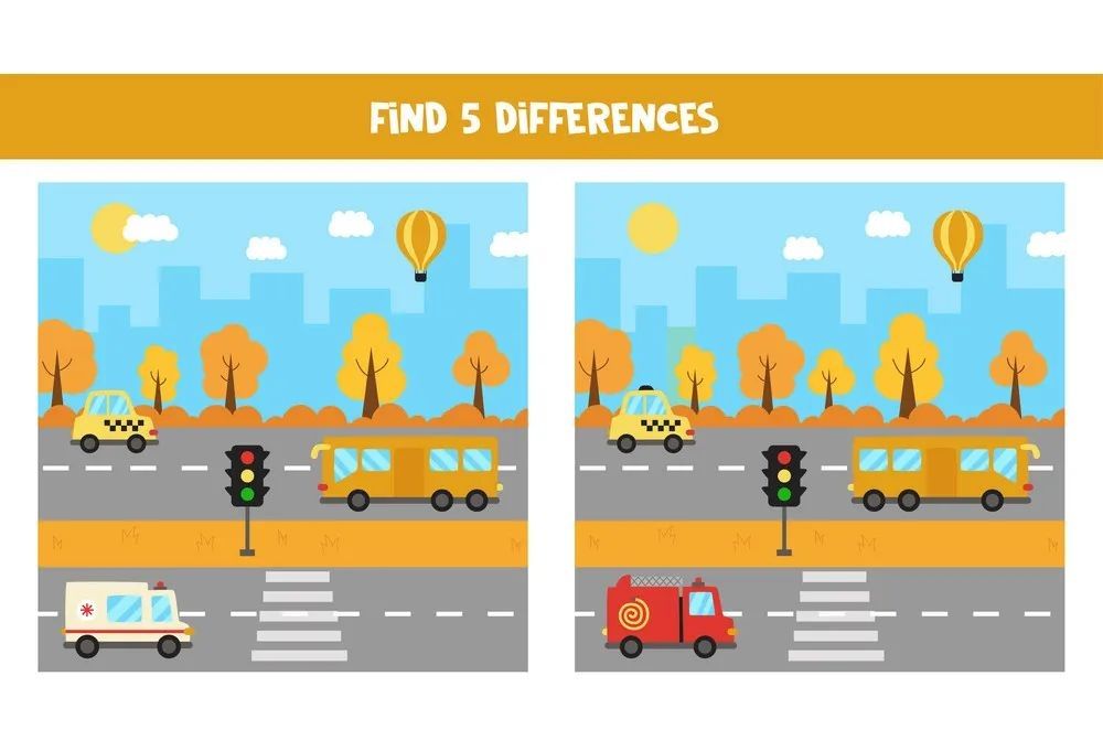 İki Resim Arasındaki 5 Farkı Bul