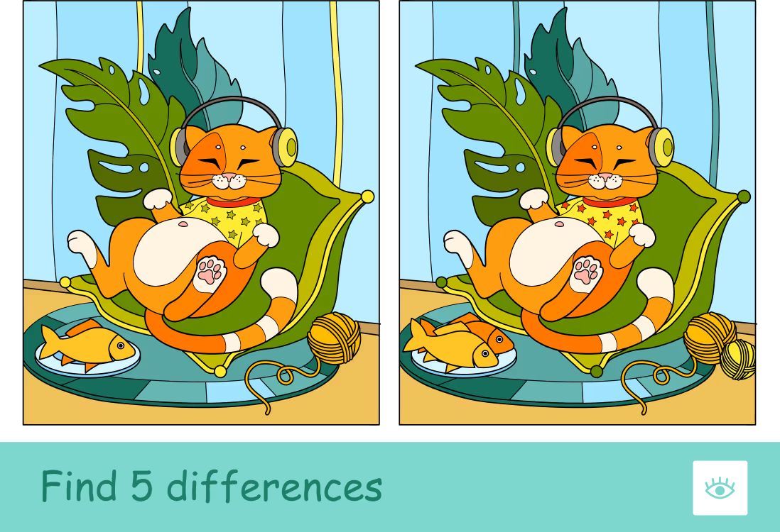 İki Resim Arasındaki 5 Farkı Bul