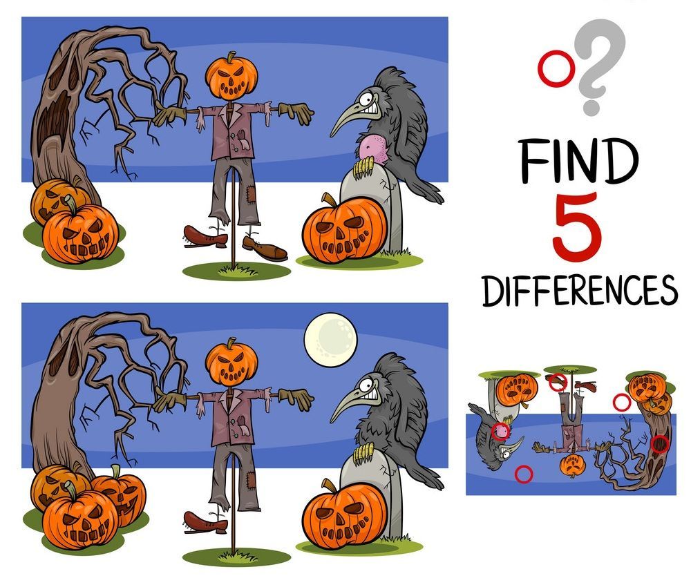 İki Resim Arasındaki 5 Farkı Bul