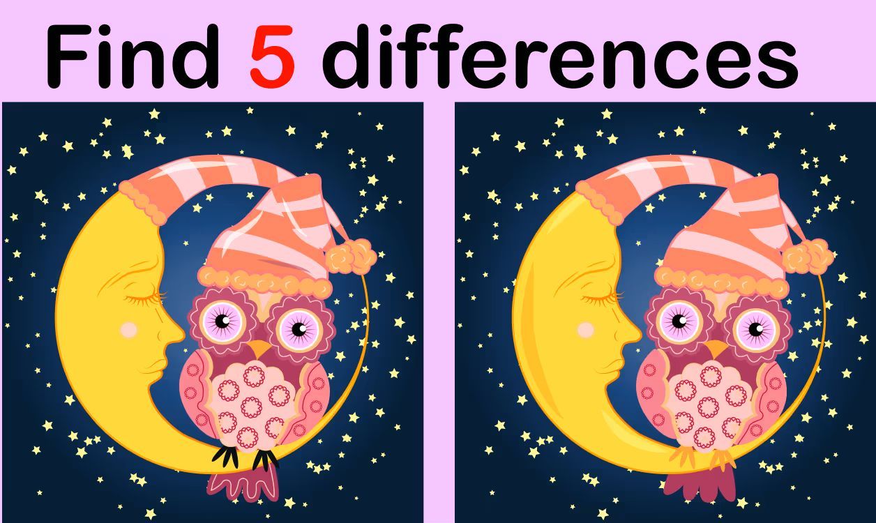 İki Resim Arasındaki 5 Farkı Bul