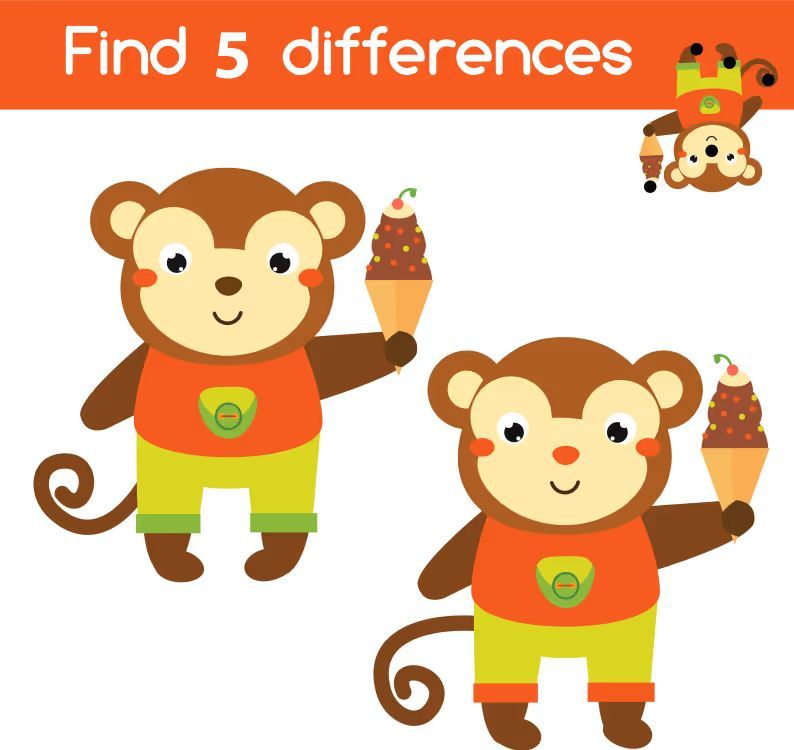 İki Resim Arasındaki 5 Farkı Bul