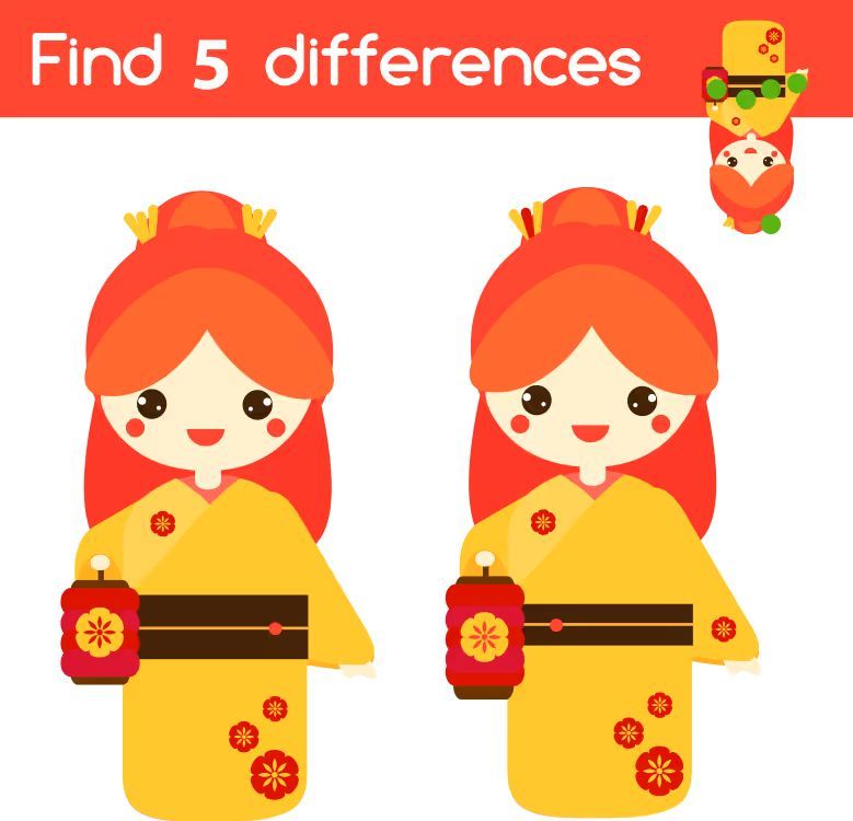 İki Resim Arasındaki 5 Farkı Bul