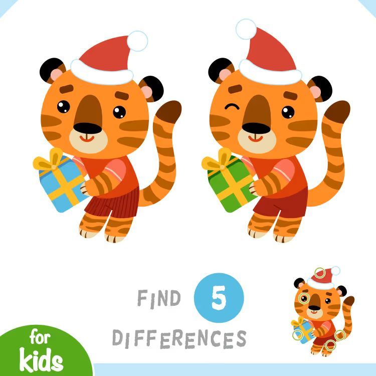 İki Resim Arasındaki 5 Farkı Bul