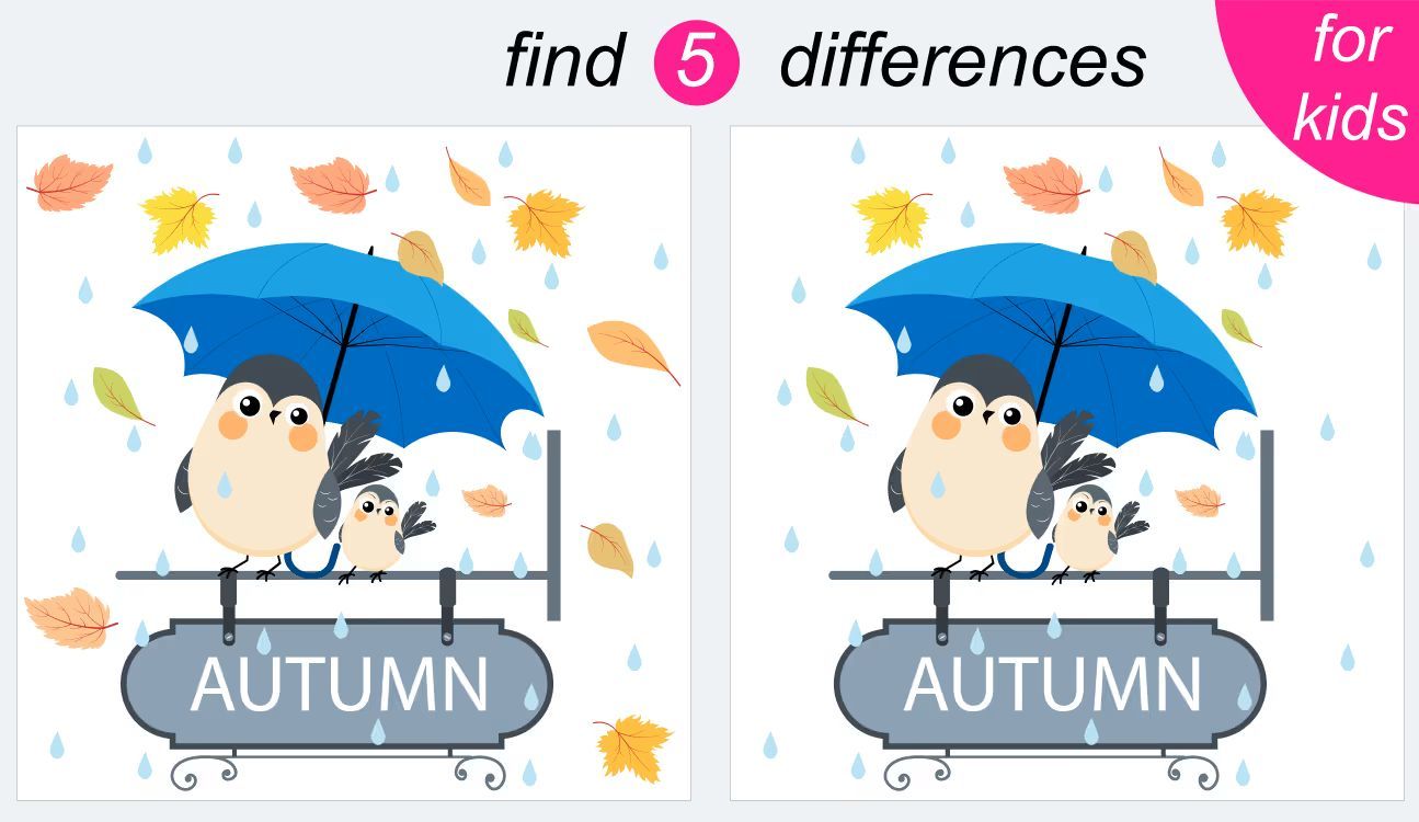 İki Resim Arasındaki 5 Farkı Bul