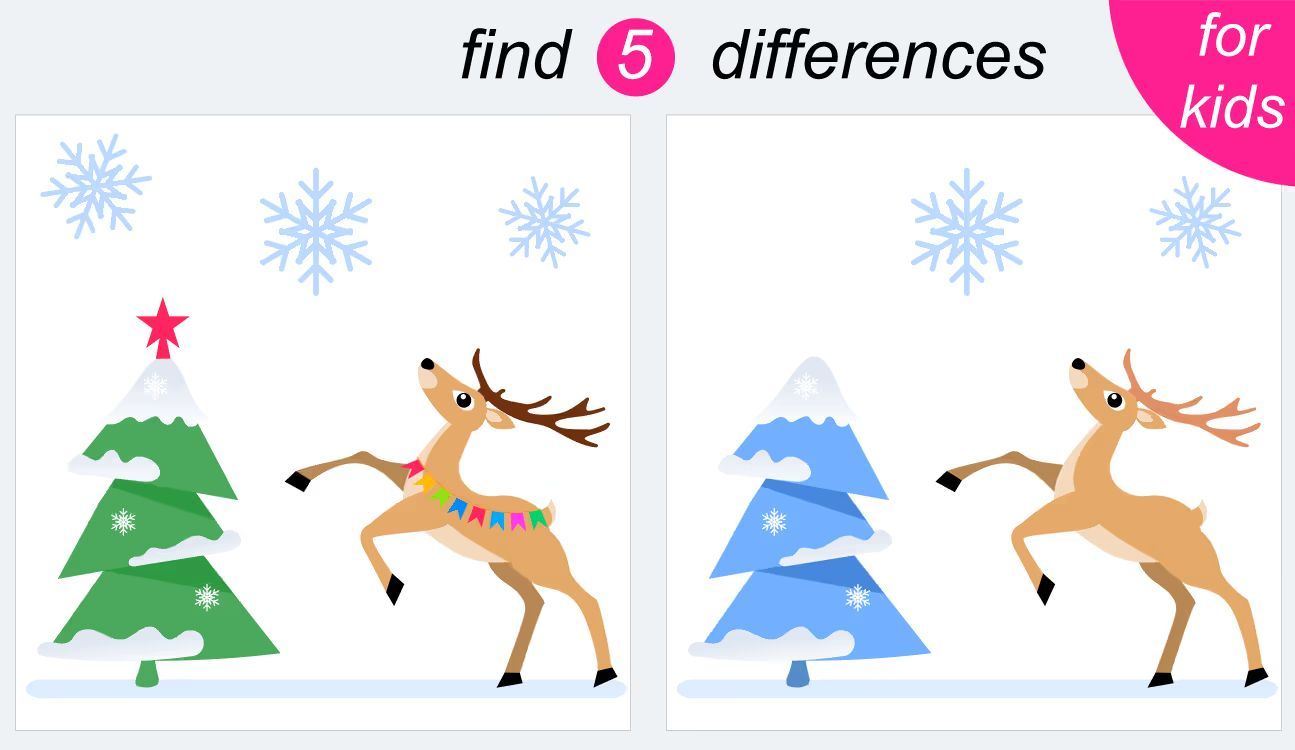 İki Resim Arasındaki 5 Farkı Bul