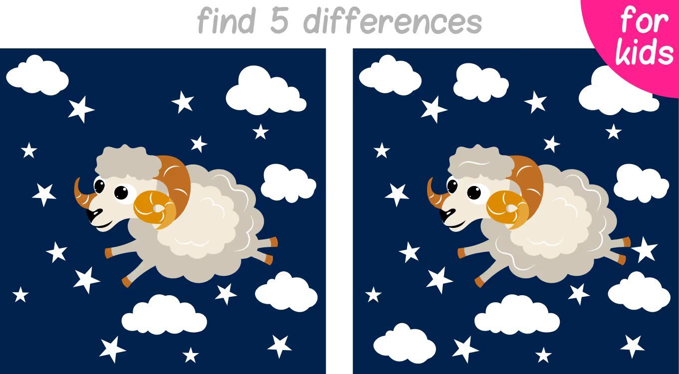 İki Resim Arasındaki 5 Farkı Bul