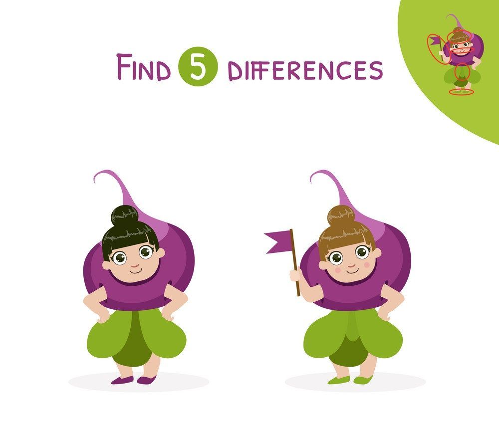 İki Resim Arasındaki 5 Farkı Bul