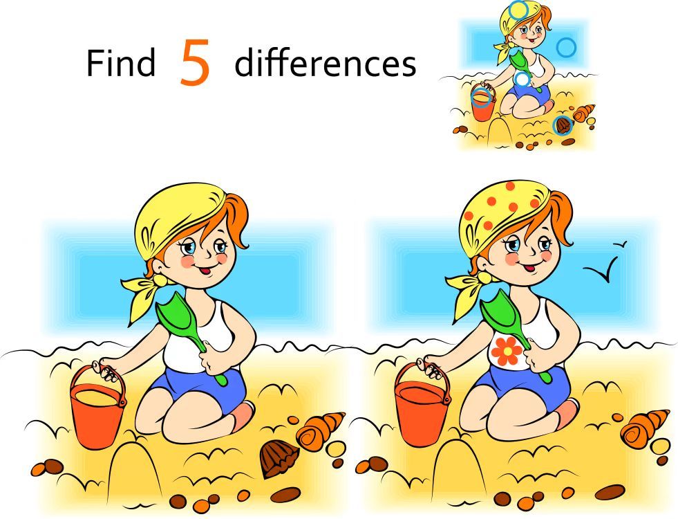 İki Resim Arasındaki 5 Farkı Bul