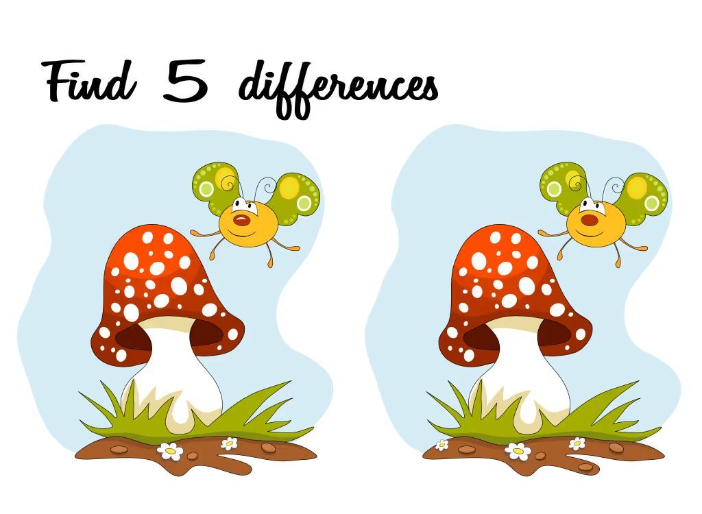 İki Resim Arasındaki 5 Farkı Bul