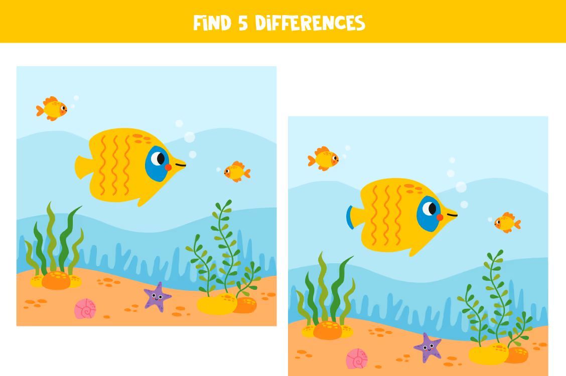 İki Resim Arasındaki 5 Farkı Bul