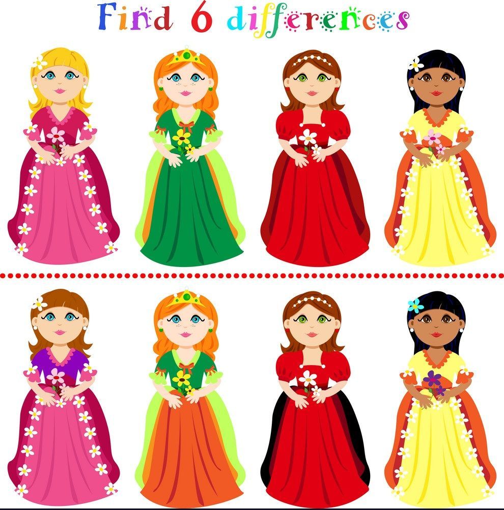 İki Resim Arasındaki 6 Farkı Bul