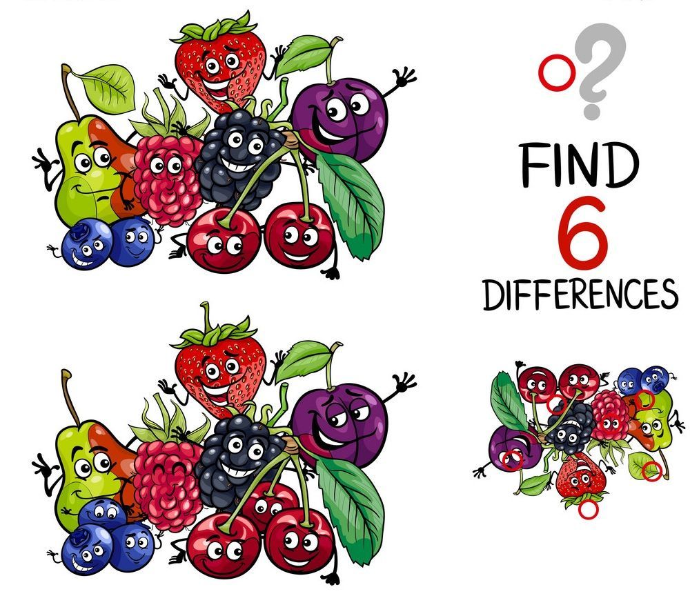 İki Resim Arasındaki 6 Farkı Bul