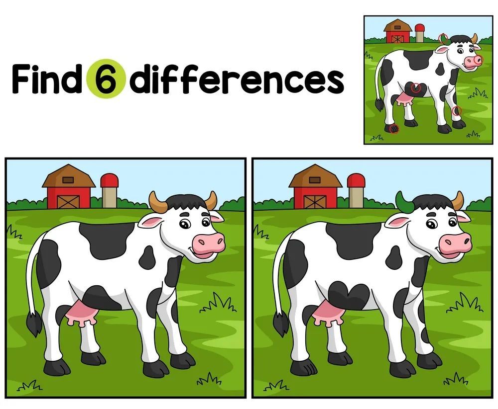 İki Resim Arasındaki 6 Farkı Bul