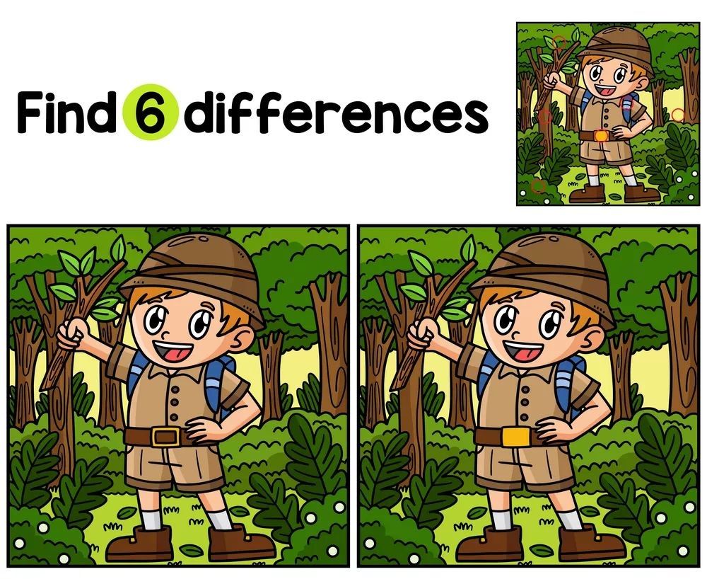 İki Resim Arasındaki 6 Farkı Bul